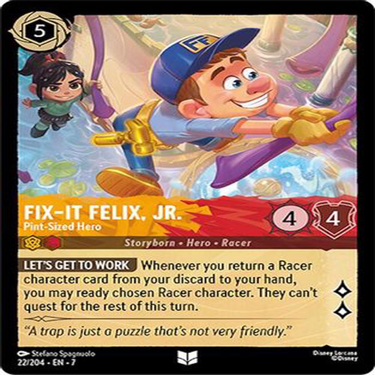 Fix-It Felix Jr - Pint-Sized Hero (22204) - Archazias Island Cold Foil