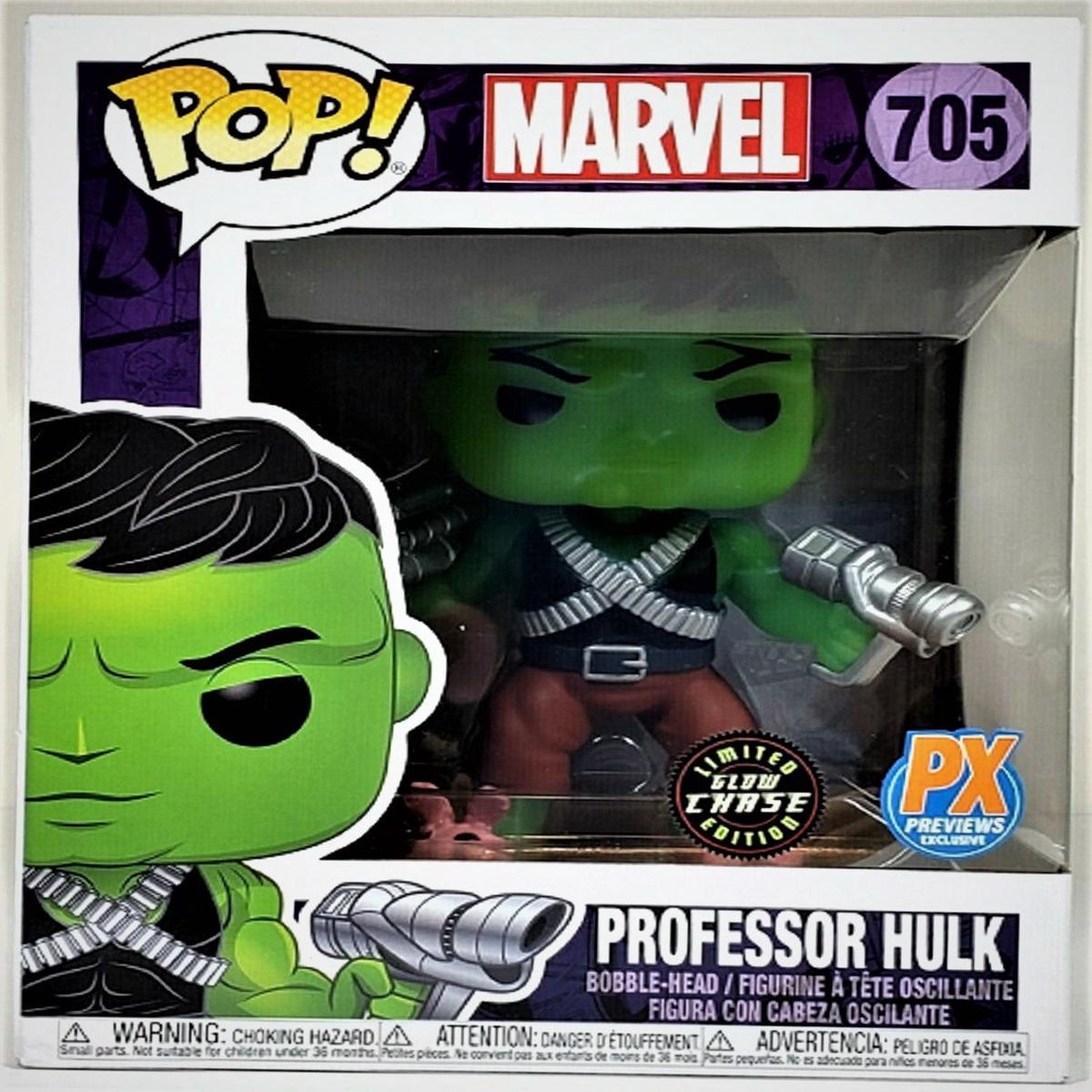 Funko Pop Marvel Super Heroes Professor Hulk 6 Deluxe Chase Vinyl Figure