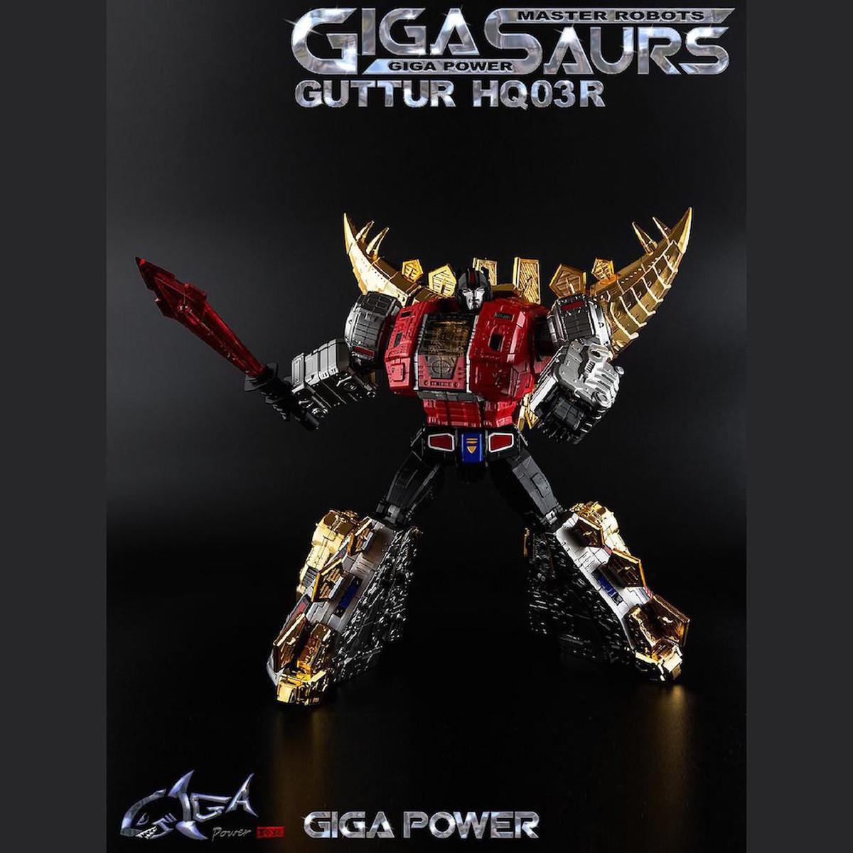 GigaPower Gigasaur HQ03R Guttur - Chrome Version