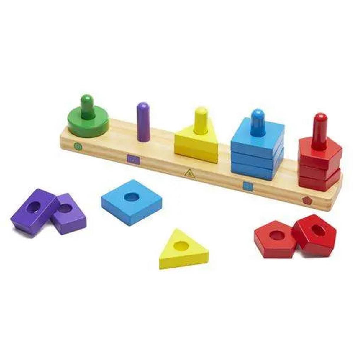 Melissa Doug - Stack Sort Board