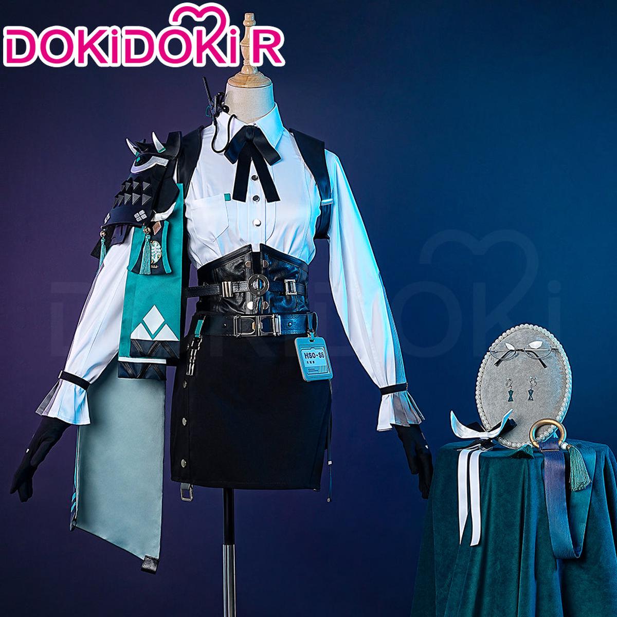 Partially Ready For ShipDokiDoki-R Game Zenless Zone Zero Cosplay Tsukishiro Yanagi Costume ZZZ