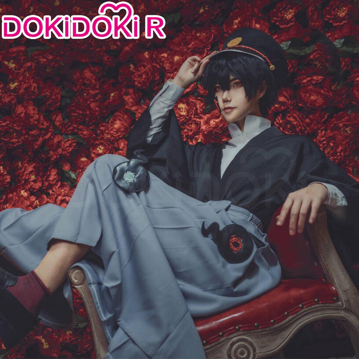 Partially Ready For ShipSize S-2XLDokiDoki-R Anime Cosplay Costume Men Kimono Suit