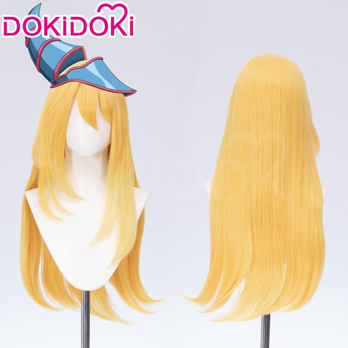 Ready For ShipDokiDoki Anime Cosplay Wig DMG Yellow Long Hair