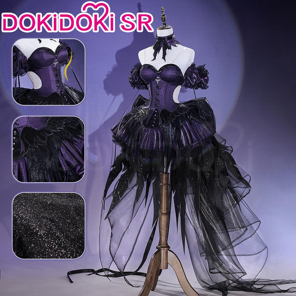 Ready For ShipDokiDoki-SR Anime Cosplay Costume Dress Fate Symphony Doujin Purple