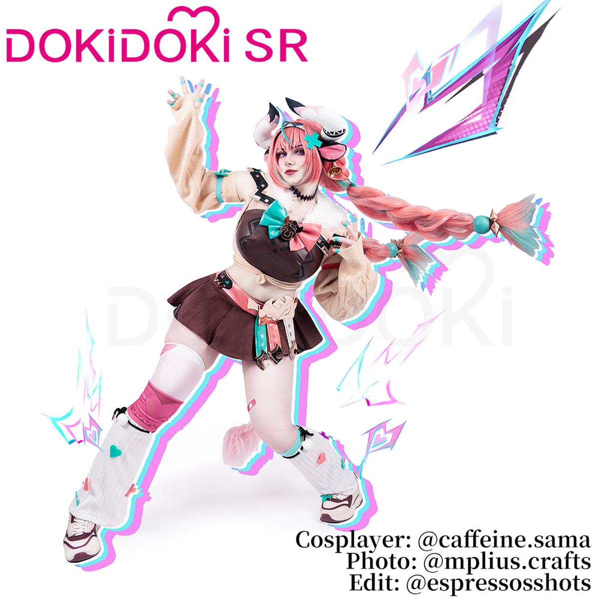 Ready For ShipSize S-5XL DokiDoki-SR Game Genshin Impact Cosplay Varesa Costume Natlan
