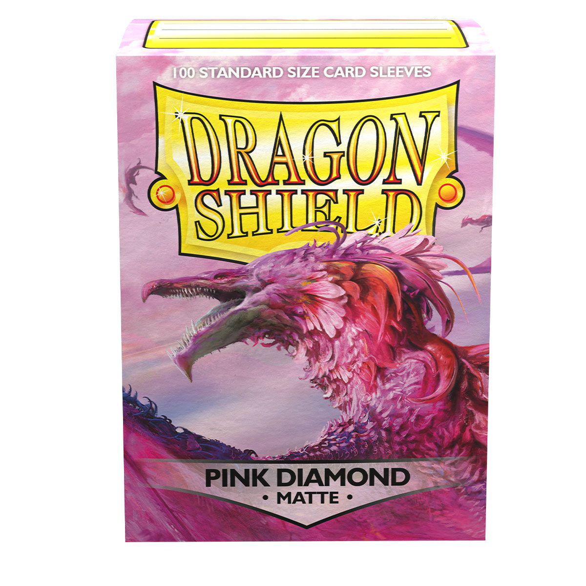 Dragon Shield Standard 100ct Sleeves - Pink Diamond (Matte)