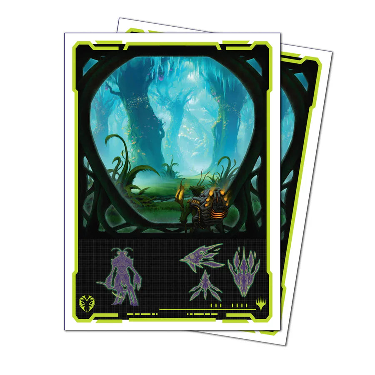 Ultra PRO Magic The Gathering - Apex Sleeves 105ct - Edge of Eternities (Evendo Waking Haven)