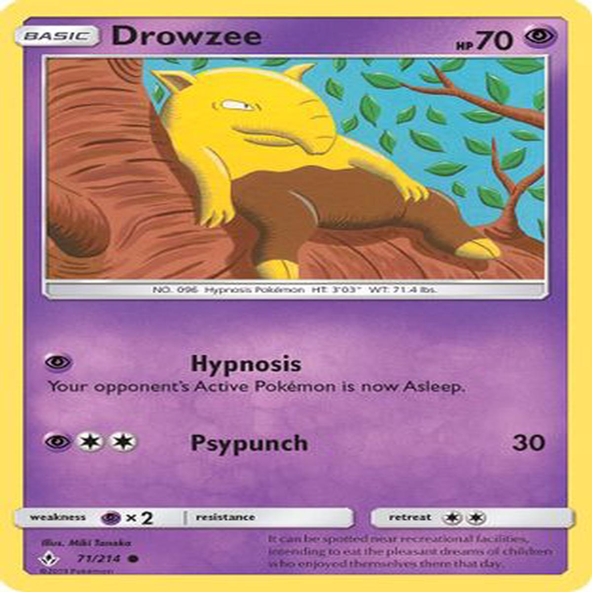 Drowzee 071214 - SM Unbroken Bonds