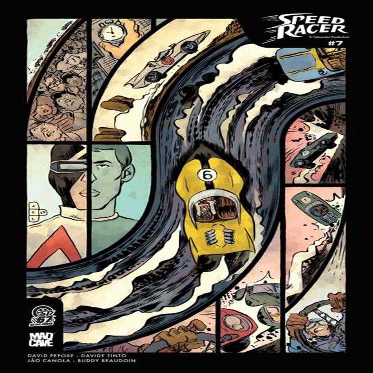Speed Racer 7 Cover B Jesse Lonergan Variant