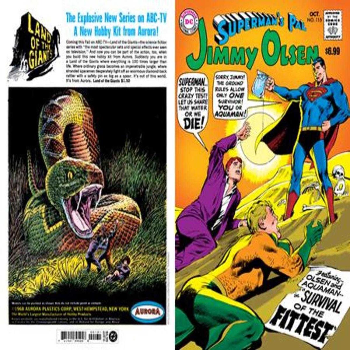 Supermans Pal Jimmy Olsen 115 Facsimile Edition Cover C Neal Adams Foil Variant