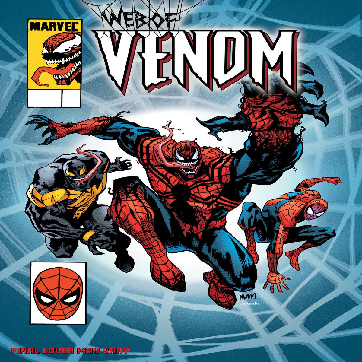 Web Of Venom 1 Adam Gorham Homage Variant