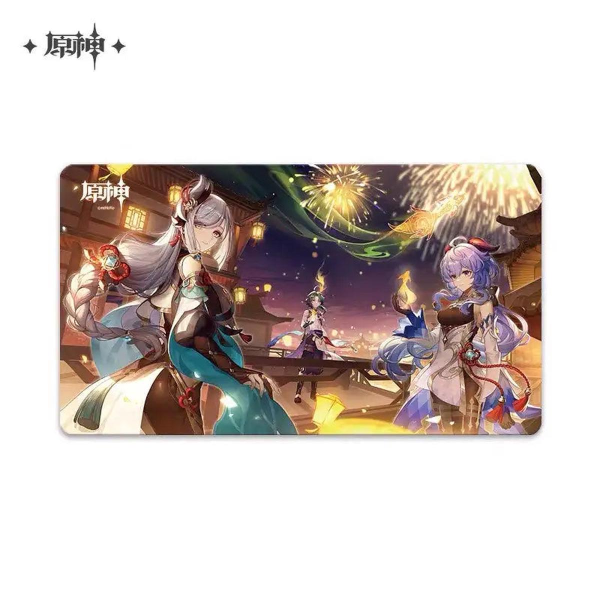 Genshin Impact - Fleeting Colors in Flight (Lantern Rite) Mouse Pad (Shenhe Ganyu Xiao) Desk Mat