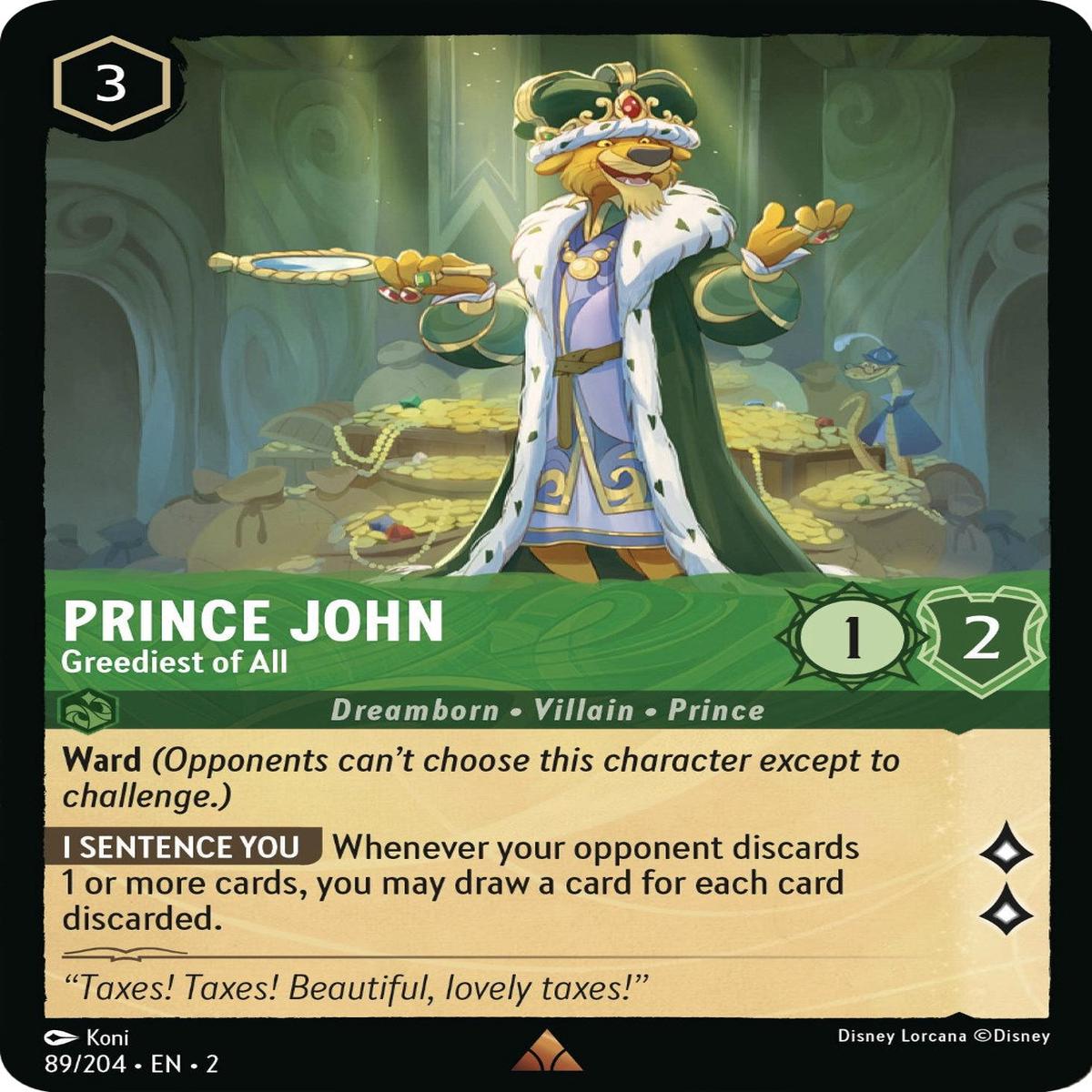 Prince John - Greediest of All (89204) - Rise of the Floodborn
