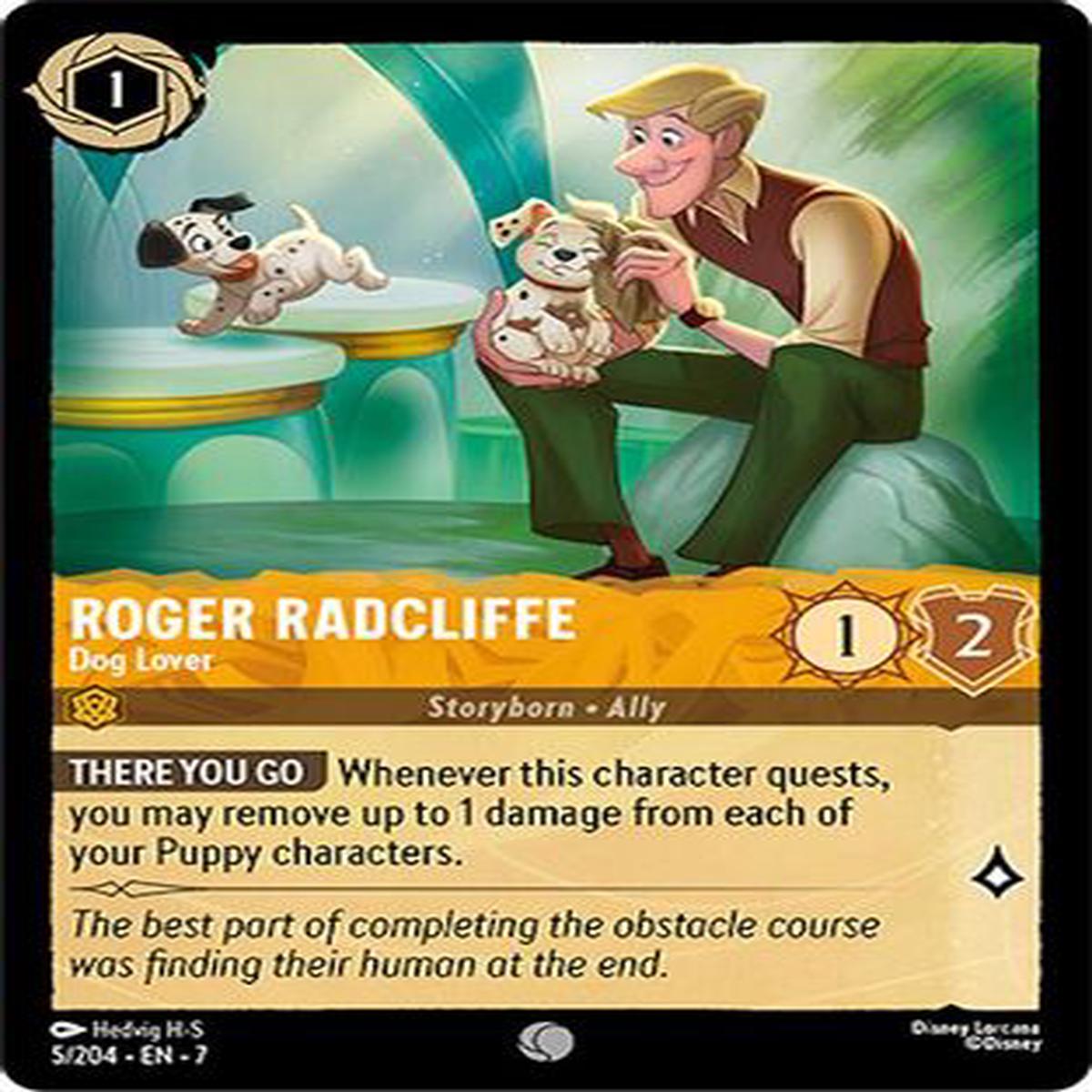 Roger Radcliffe - Dog Lover (5204) - Archazias Island Cold Foil