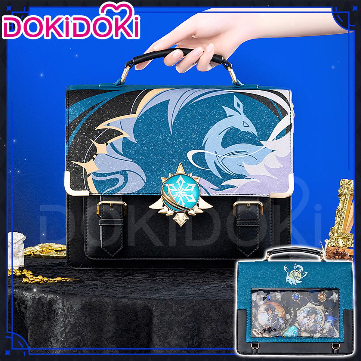 DokiDoki Game Genshin Impact Cosplay Kaeya Itabag Badge Holder Tail Accessory Bag Ita Bag