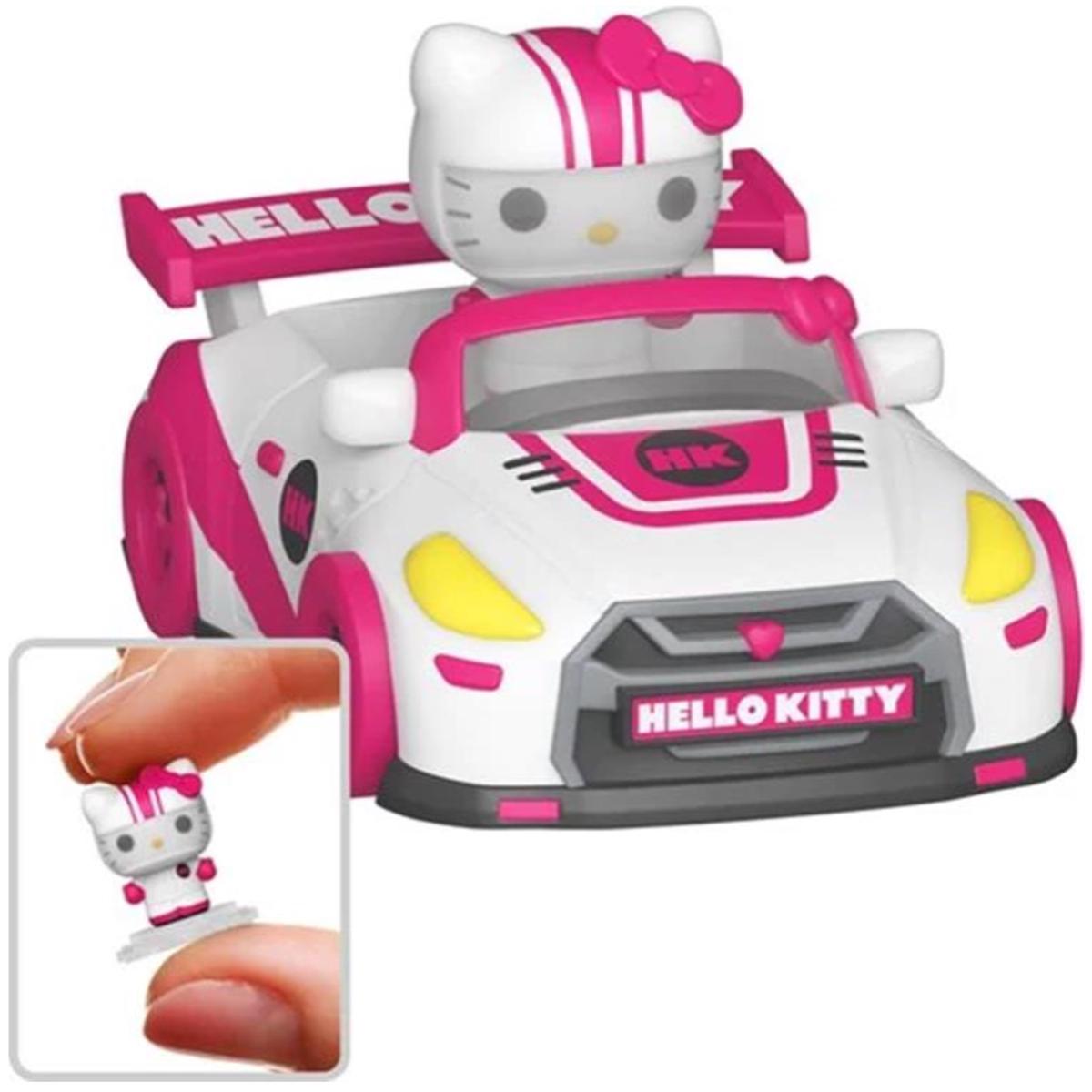 Funko Bitty POP Rides Hello Kitty and Friends Tokyo Speed - Hello Kitty in Racecar
