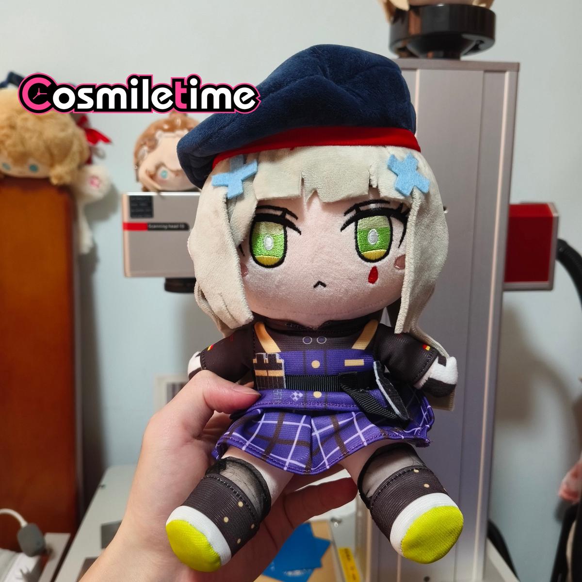 Girls Frontline HK416 Kelukai FUMO 20cm Plush Sitting doll Toy Gift