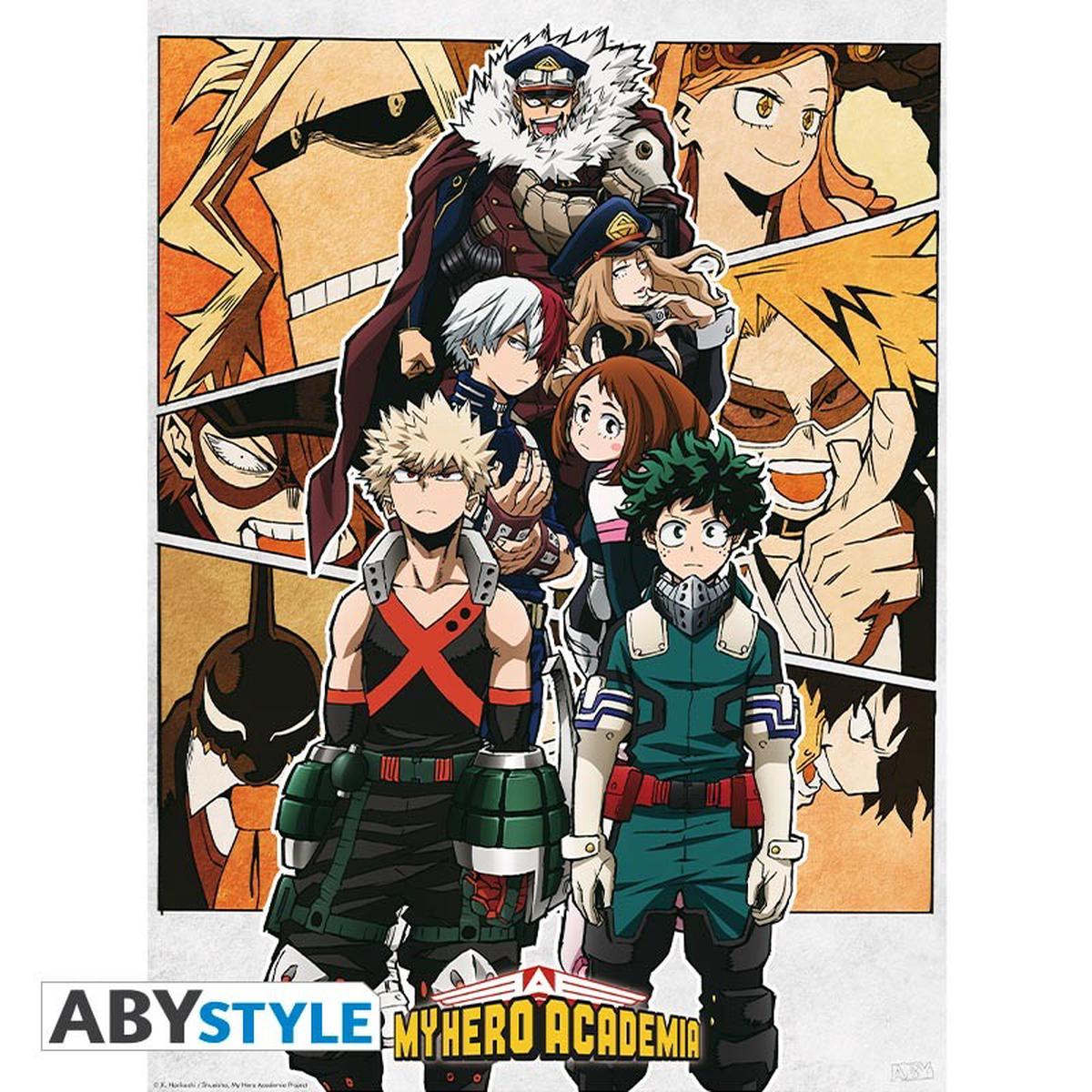 Gruppe 2 - Poster - My Hero Academia - AbyStyle