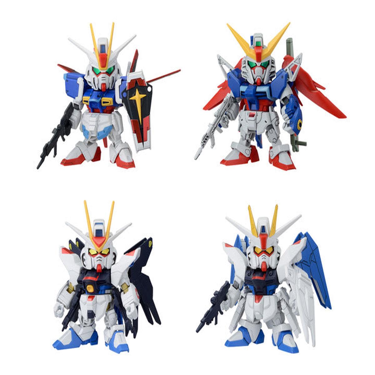 Mobile Suit Gundam SD BB Senshi CE Battles of Destiny Set Model Kit Bandai