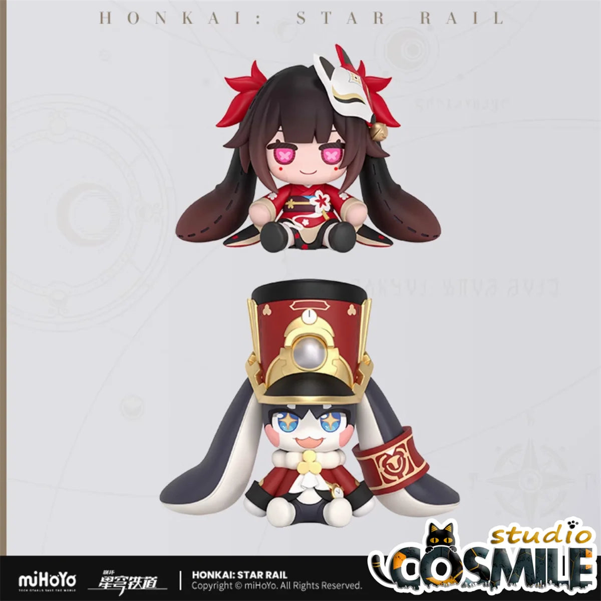 Official Original Honkai Star Rail Sparkle Pom-Pom Pamu PVC Figure Figurines Model Toy Stand Sa