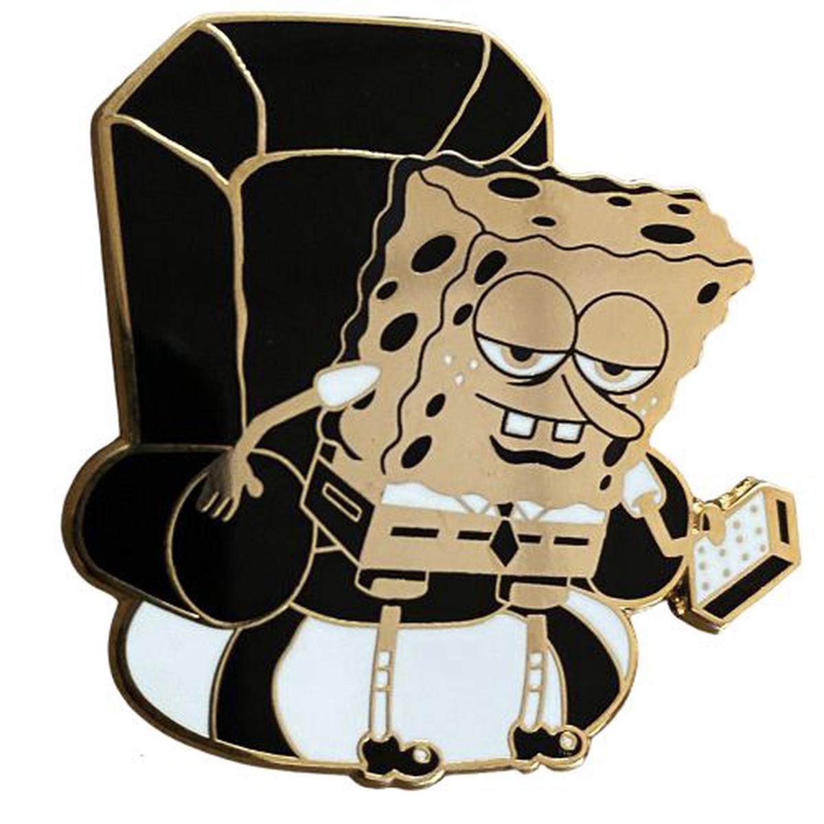 Zen Monkey Ight Imma Head Out (ZMS 10th Anniversary) - Spongebob Squarepants Pin