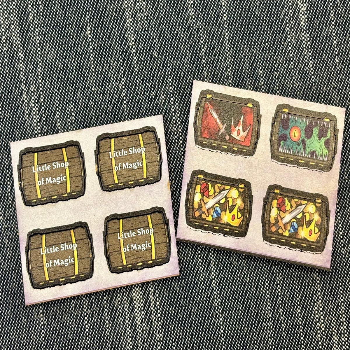 Little Shop of Magic Treasure Chest Token Mini Sheet