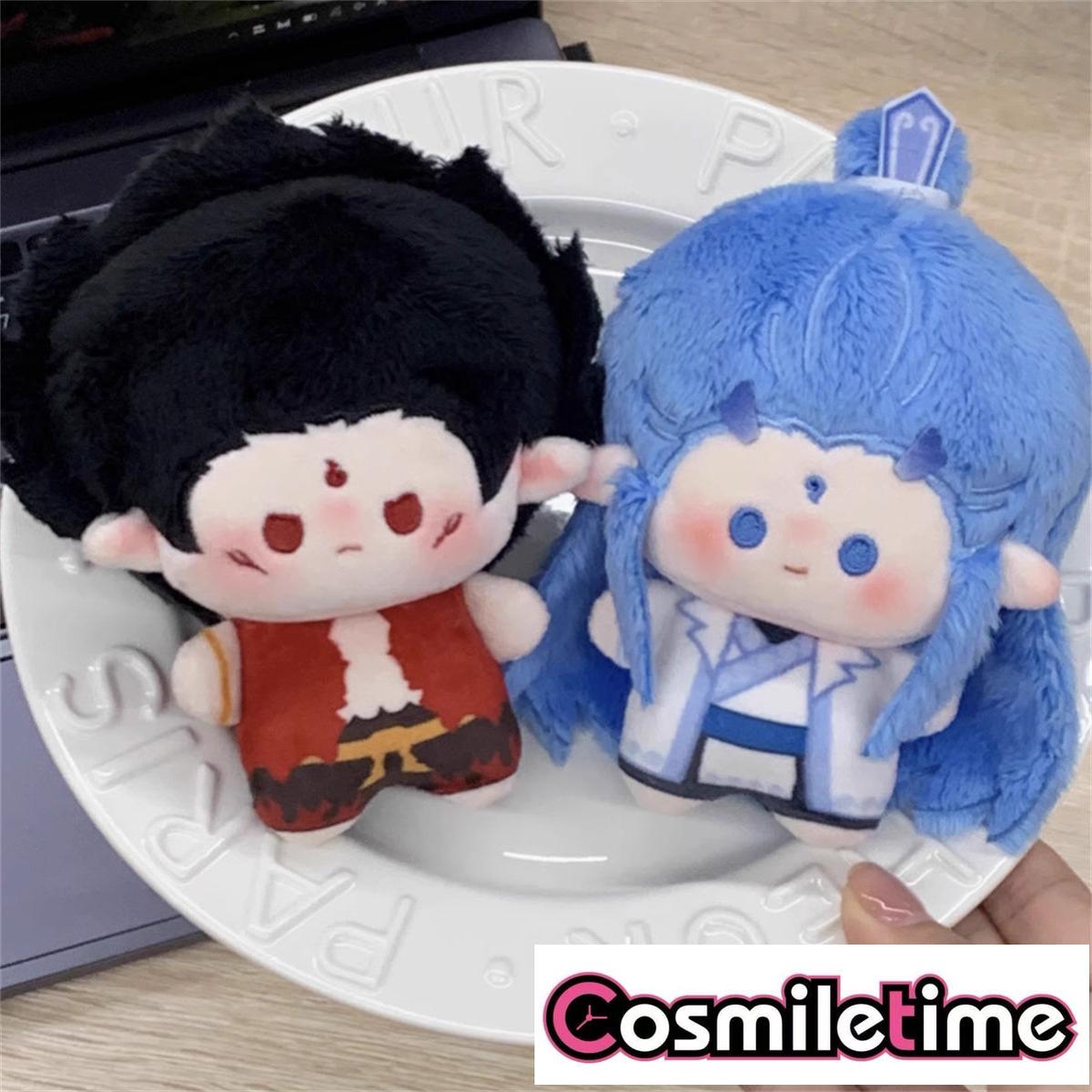 Nezha Ne Zha Aobing CP Chinese Mythology The Dragon Prince Plushie Plush Starfish Size 10cm Doll Toy Gift MY