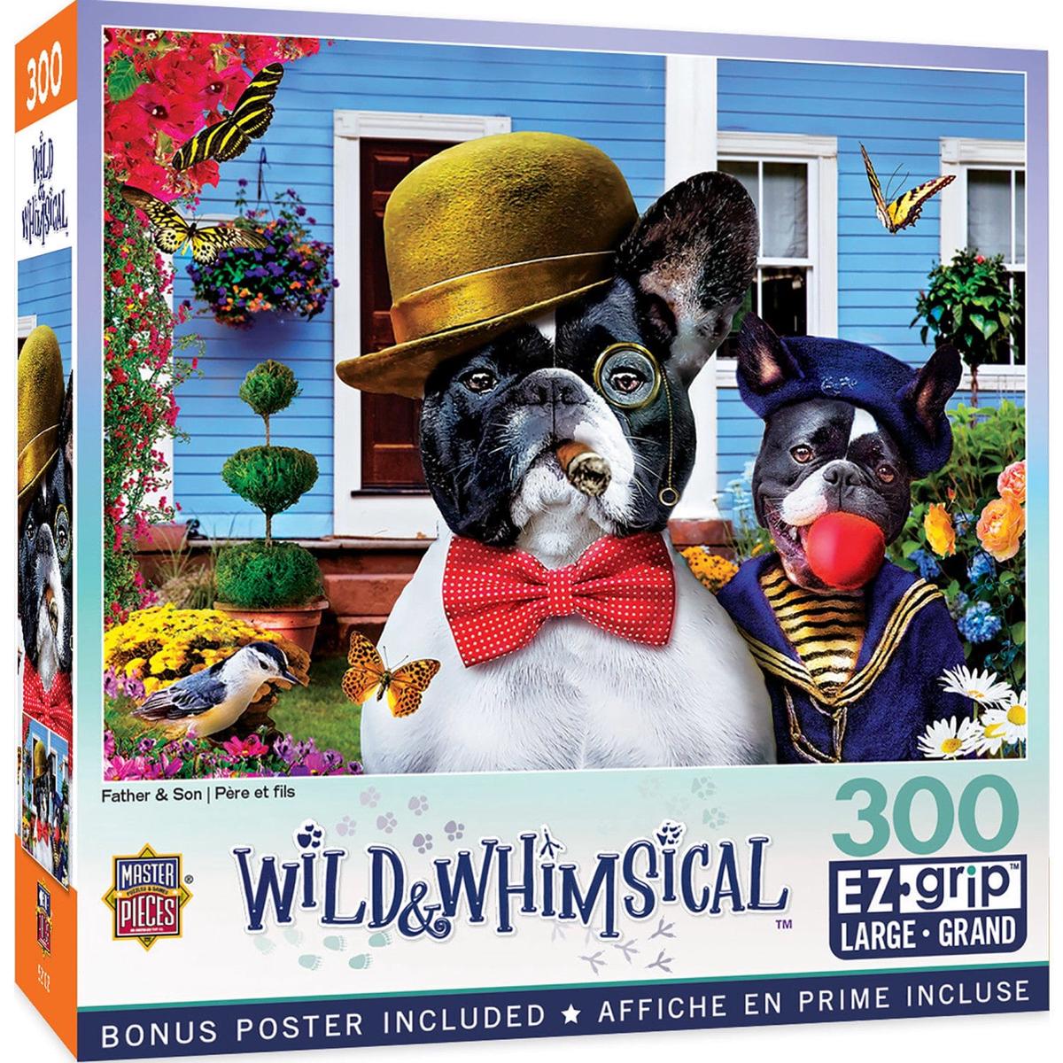 Wild Whimsical - Father Son 300 Piece EZ Grip Jigsaw Puzzle
