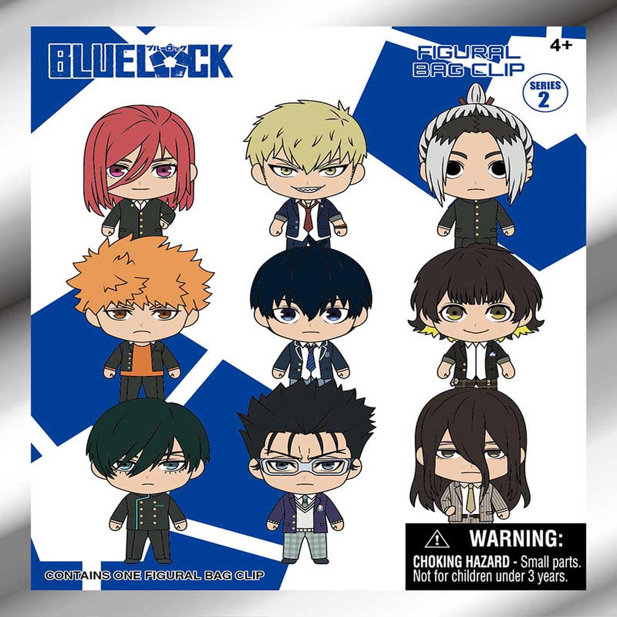 Blue Lock Series 2 3D Foam Bag Clip Blind Bag - Official Anime Collectible