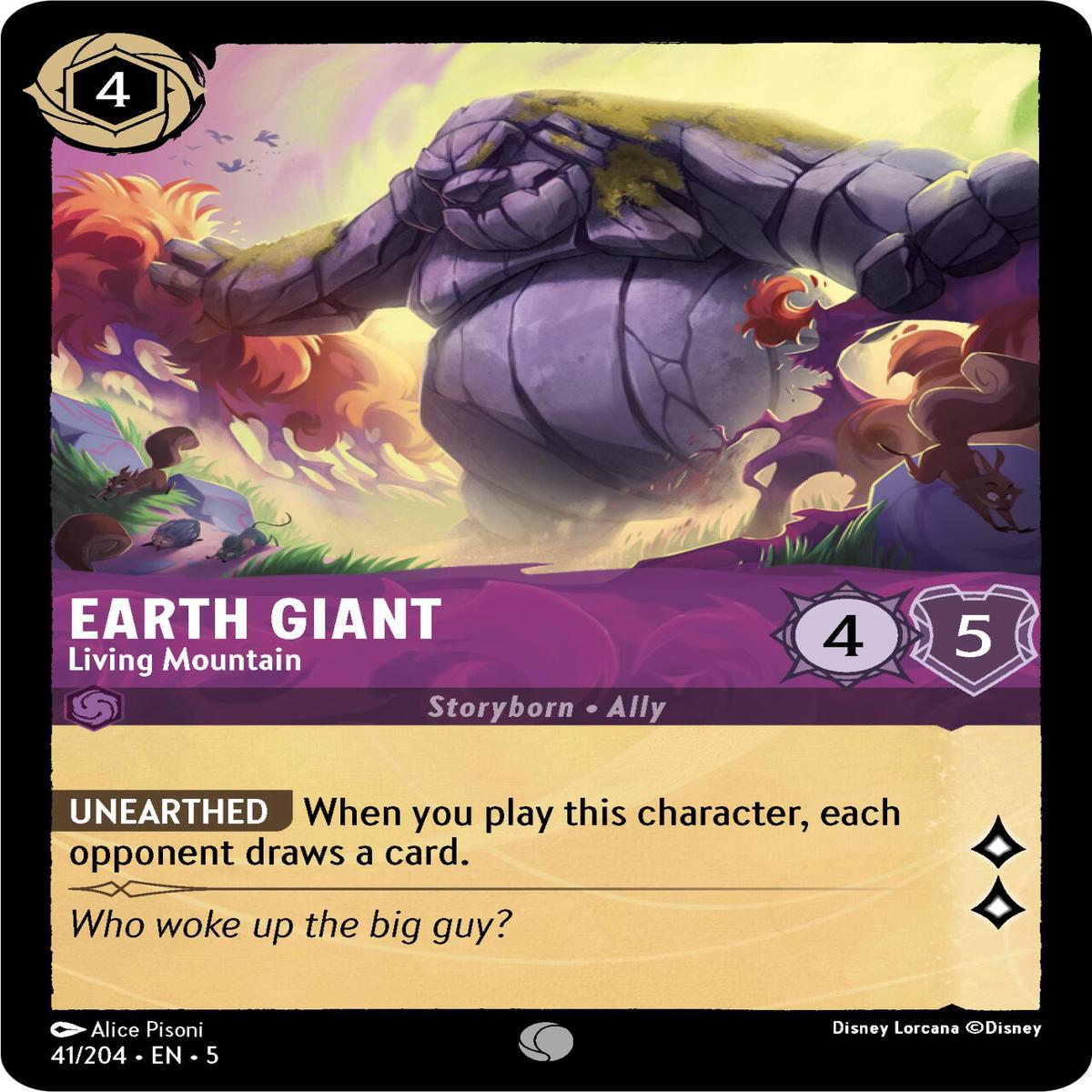 Earth Giant - Living Mountain (41204) - Shimmering Skies