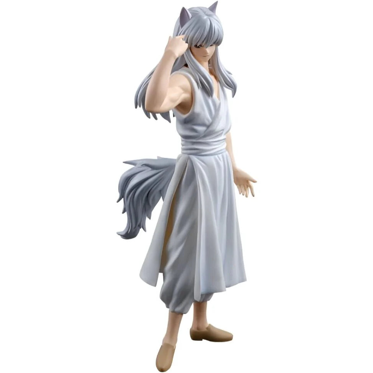 Yu Yu Hakusho Youko Kurama Ankoku Bujutsukai Figure - Silver Fox Demon - Banpresto Official