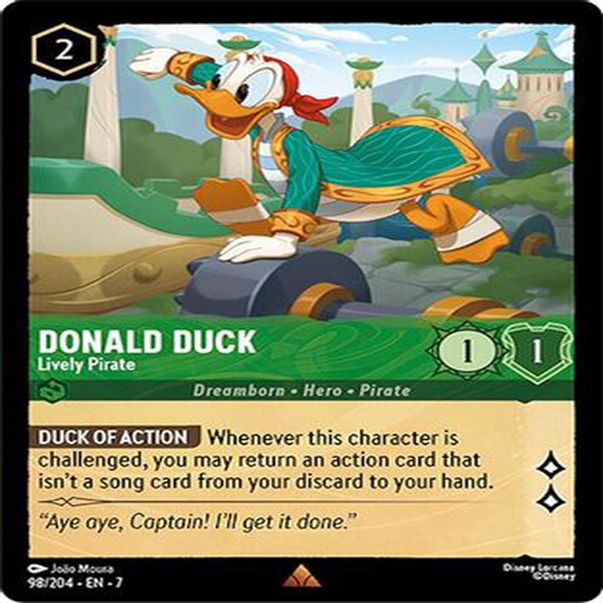 Donald Duck - Lively Pirate (98204) - Archazias Island