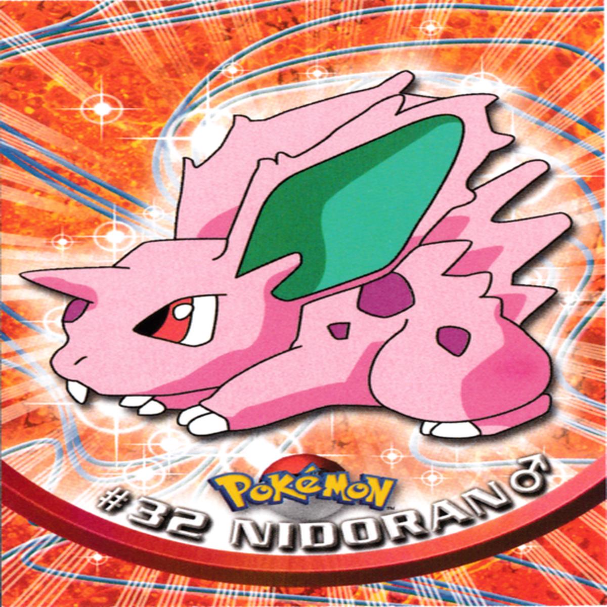 Nidoran M (32) Topps TV Animation Edition Series 1 (First Print)