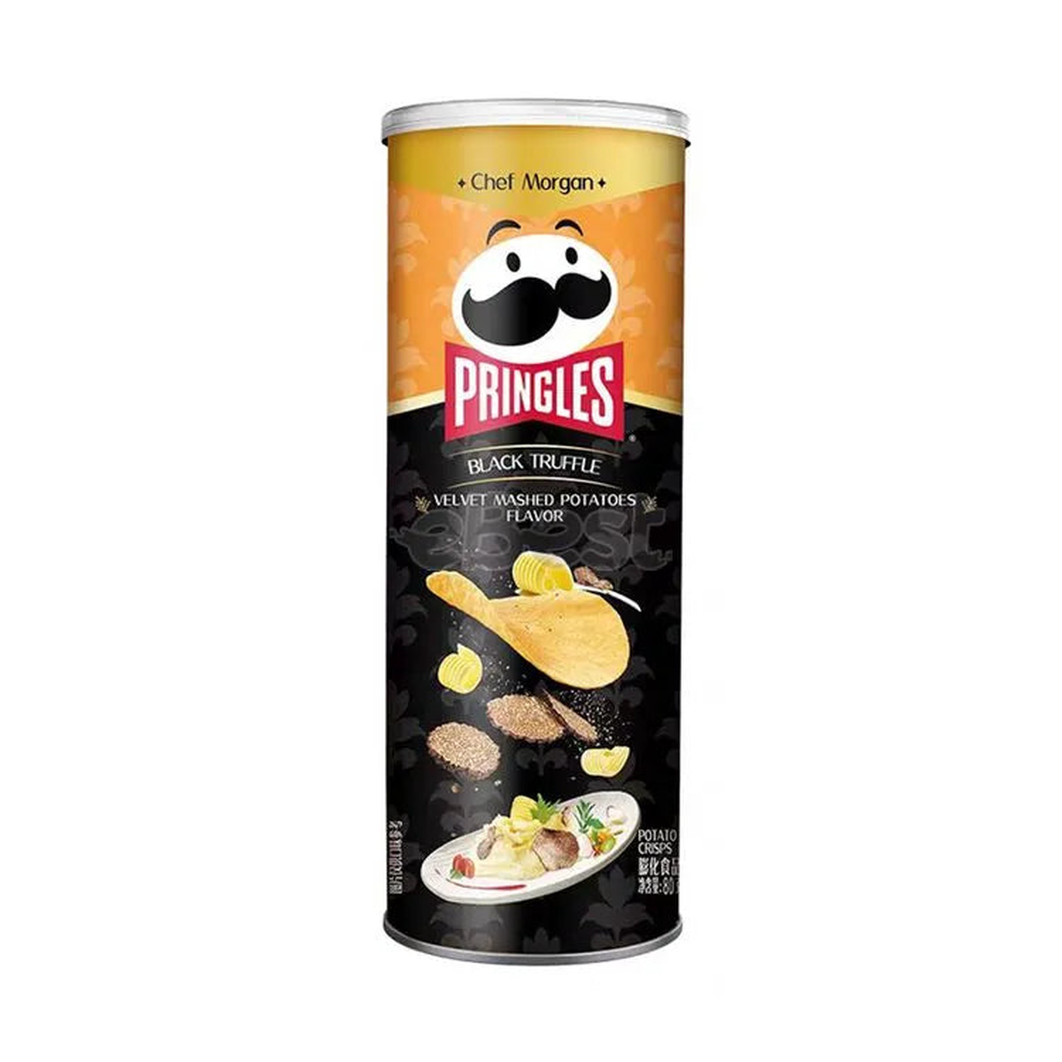 Pringles Chef Morgan Black Truffle Velvet Mashed Potatoes -80g - China
