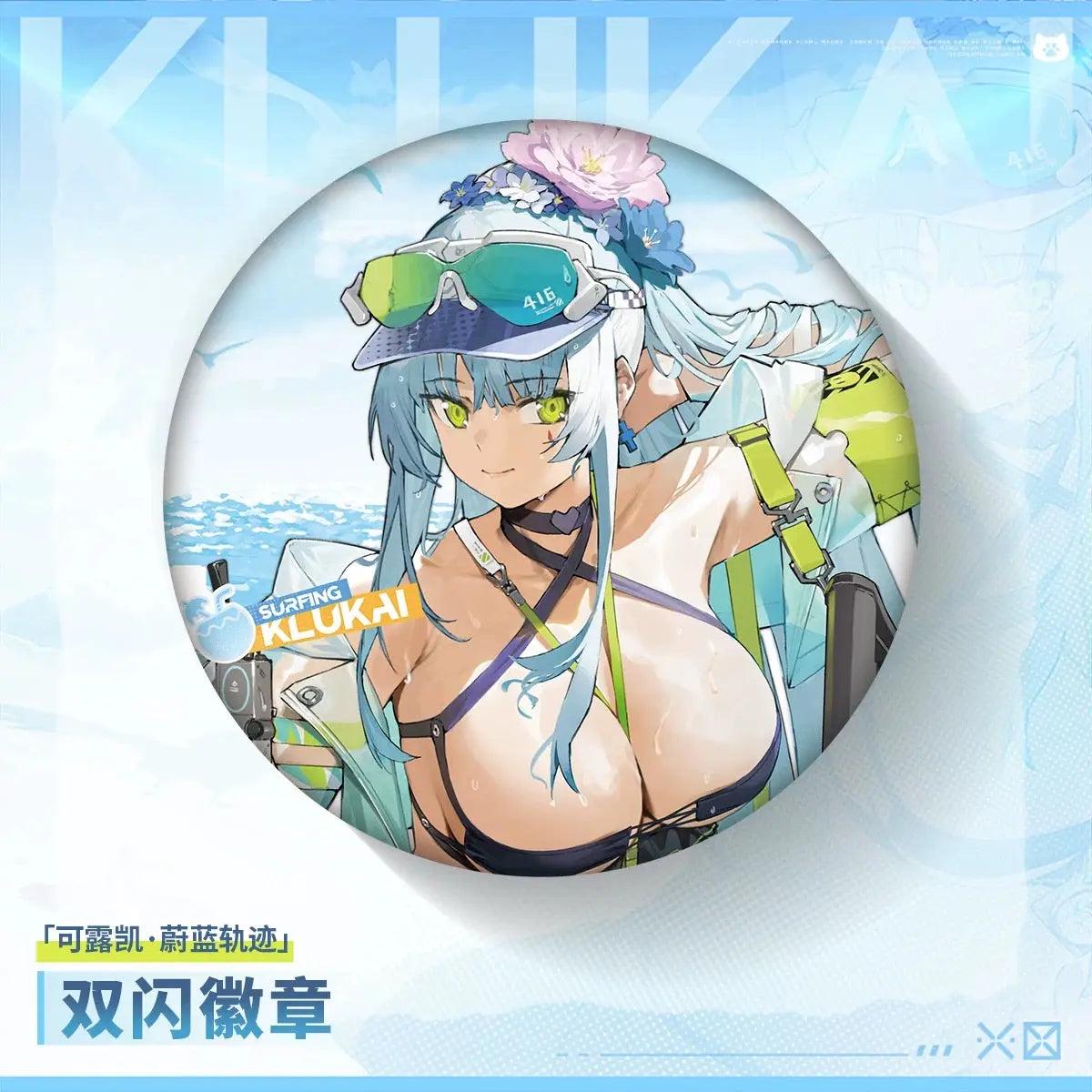 Girls Frontline 2 Exilium - Klukai (HK416) Summer Can Badge BACK-ORDER