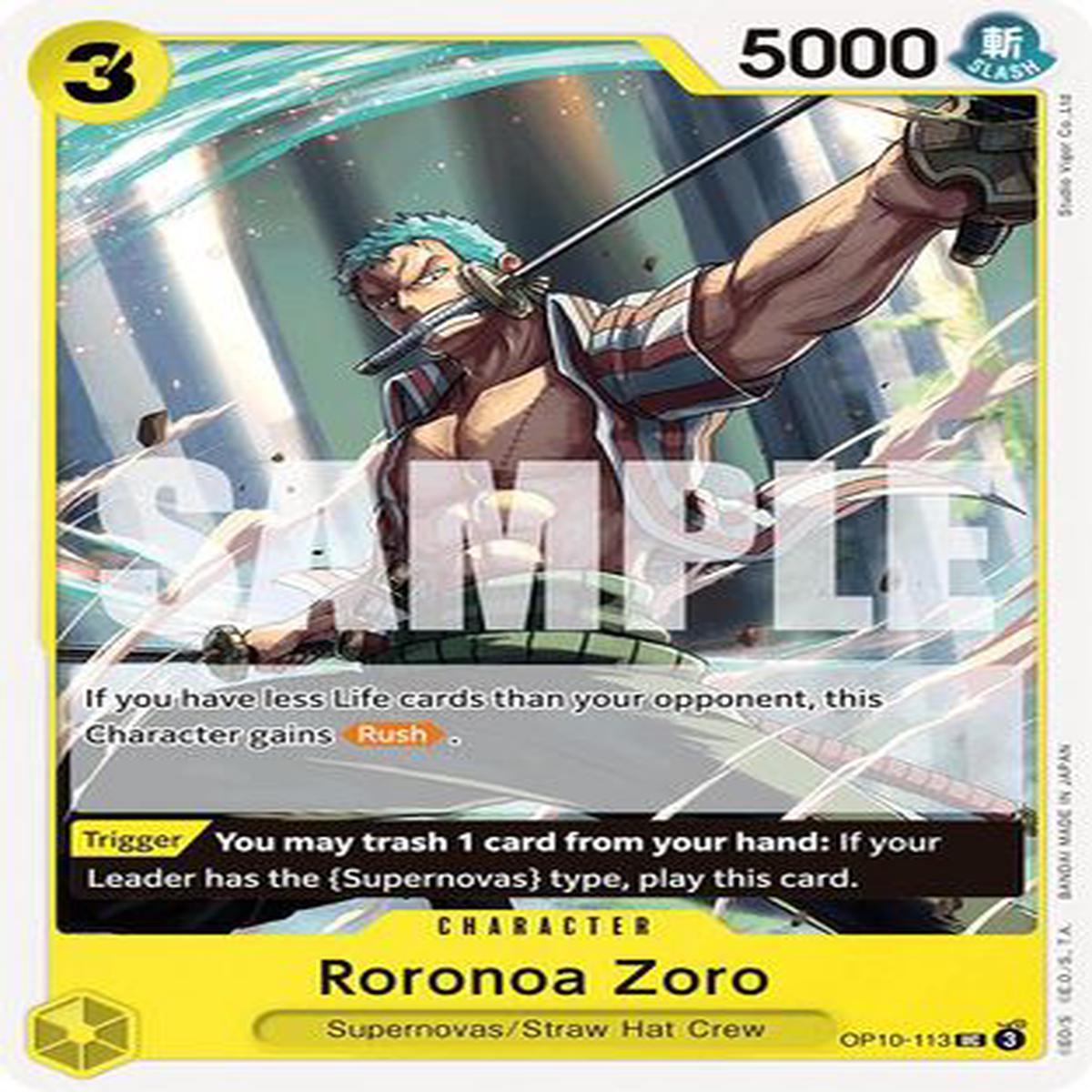 Roronoa Zoro (113) (OP10-113) - Royal Blood
