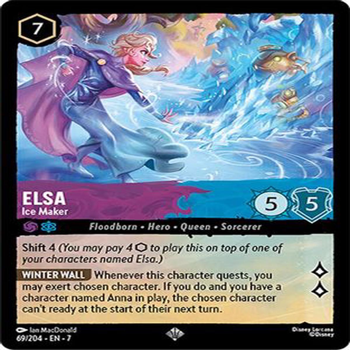 Elsa - Ice Maker (69204) - Archazias Island Cold Foil