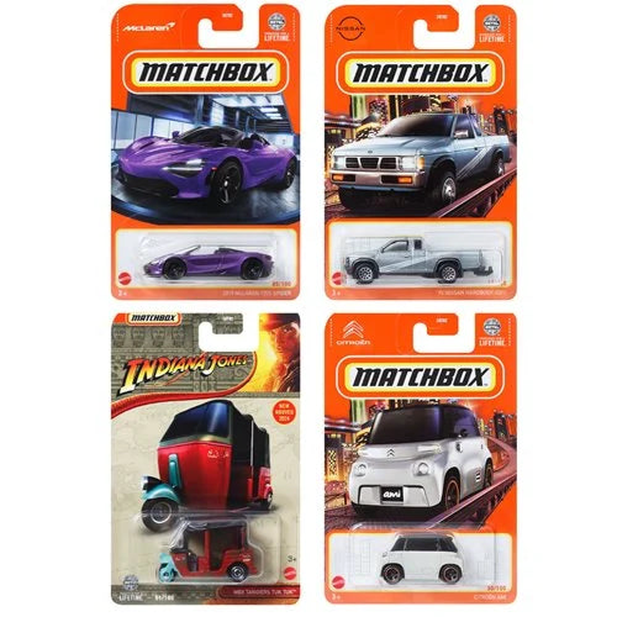 Matchbox Car Collection 2024 Mix 9 Vehicles Case of 24 Mattel