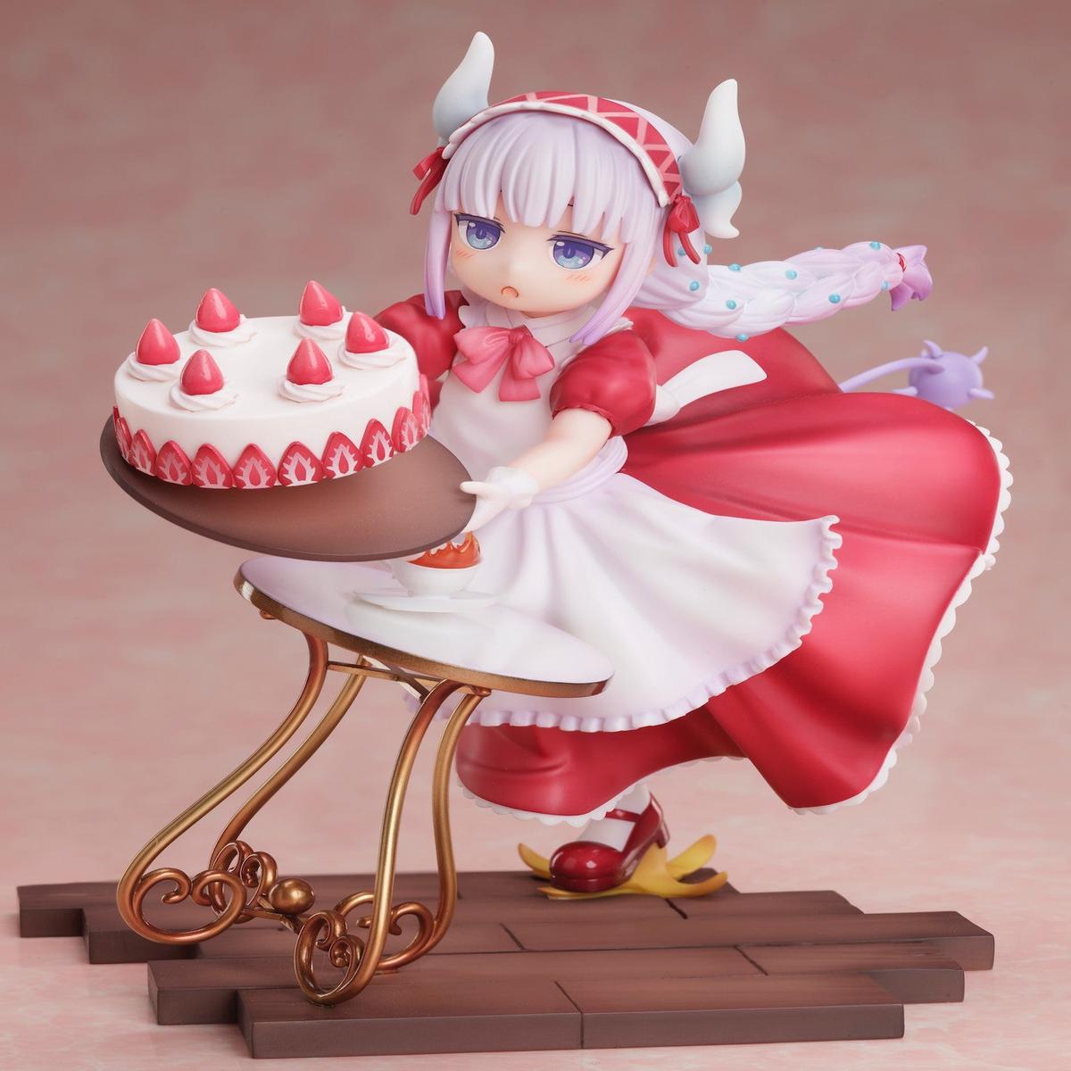 Miss Kobayashis Dragon Maid - Kanna Maid Cafe Ver 17 Scale Figure