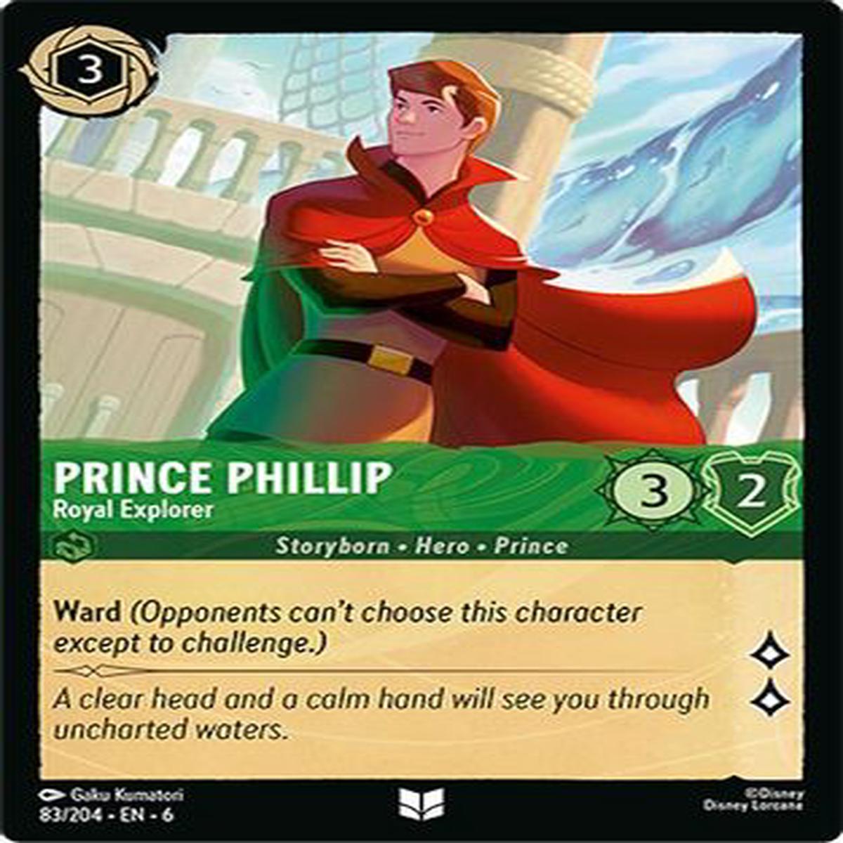 Prince Phillip - Royal Explorer (83204) - Azurite Sea Cold Foil