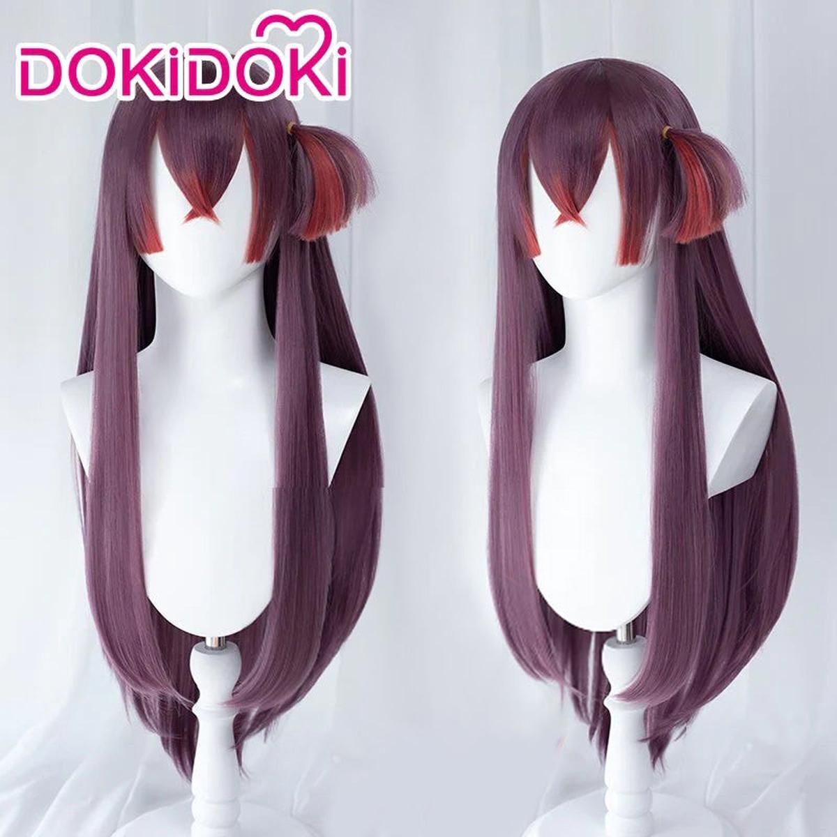 Last BatchReady For ShipDokiDoki Game Genshin Impact Cosplay Mikoshi Chiyo Cosplay Wig Long Hair