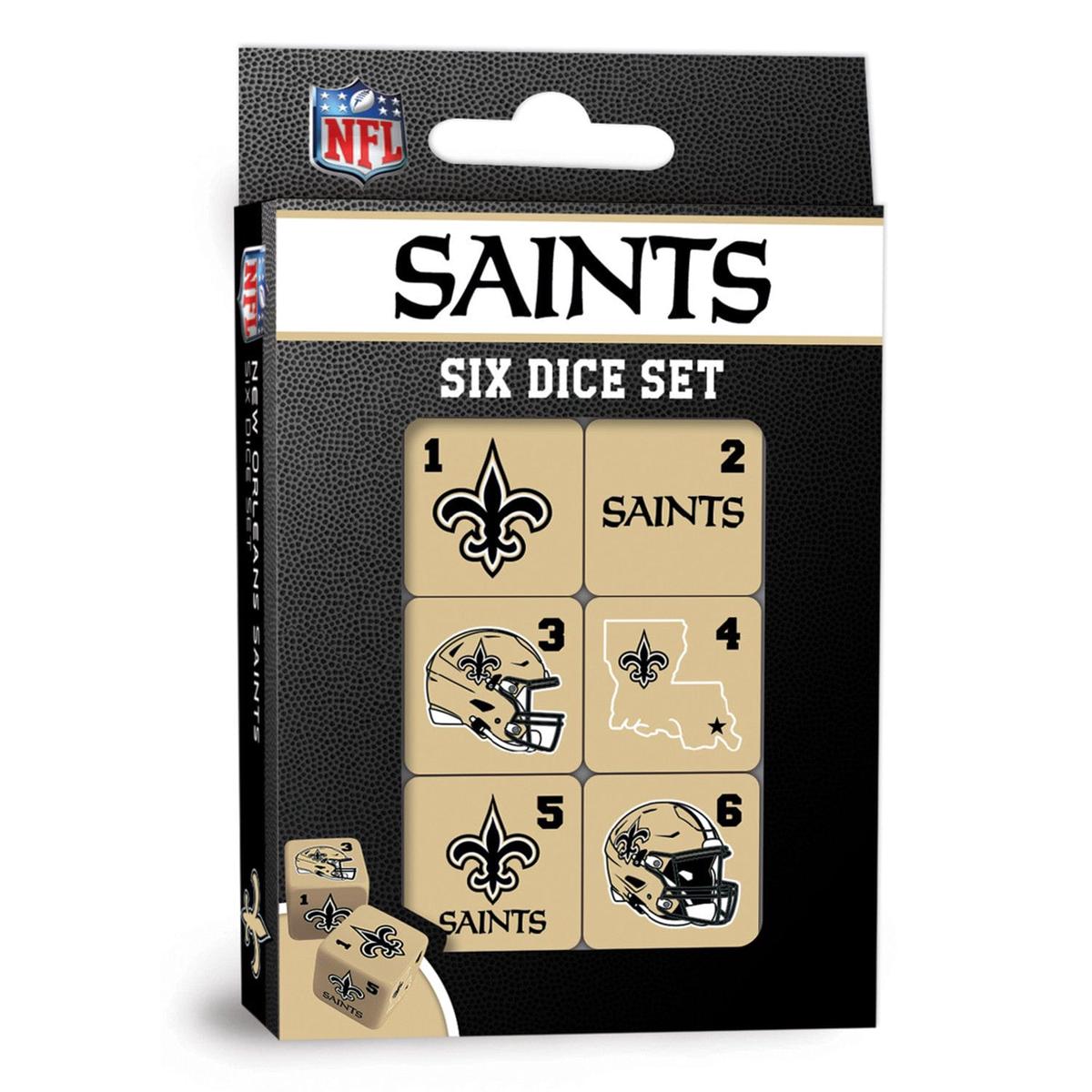 New Orleans Saints Dice Set - 19mm