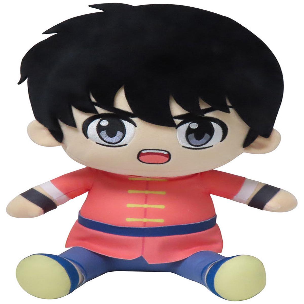Ranma 12 Ranma Boy Sitting Pose Plush 12 - Official Collectible Anime Plush