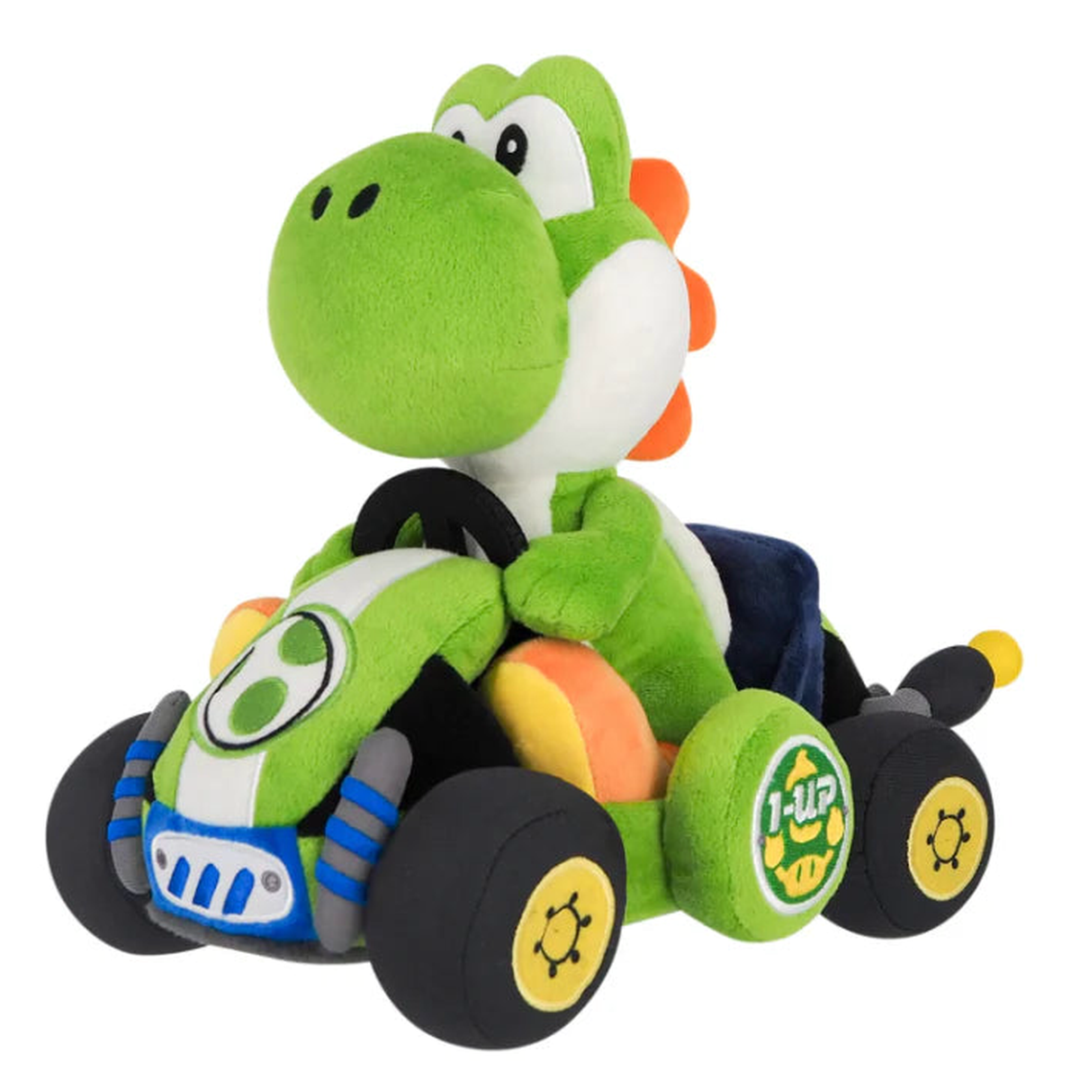 Super Mario - Mario Kart World Yoshi Plush 9 - 2014