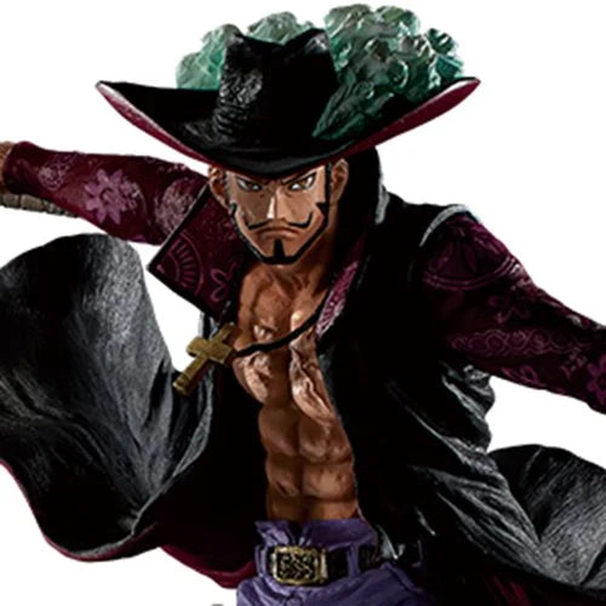 One Piece Dracule Mihawk (Genealogy of Swordsmans Soul) Ichibansho Statue Ichibansho