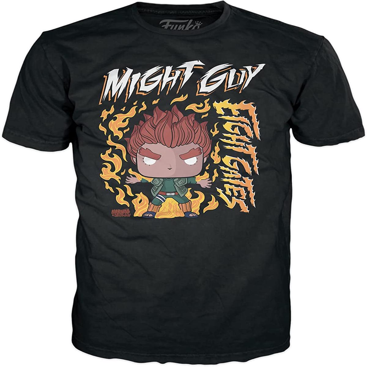 Funko Pop Boxed Tee Naruto Shippuden - Eight Gates Might Guy