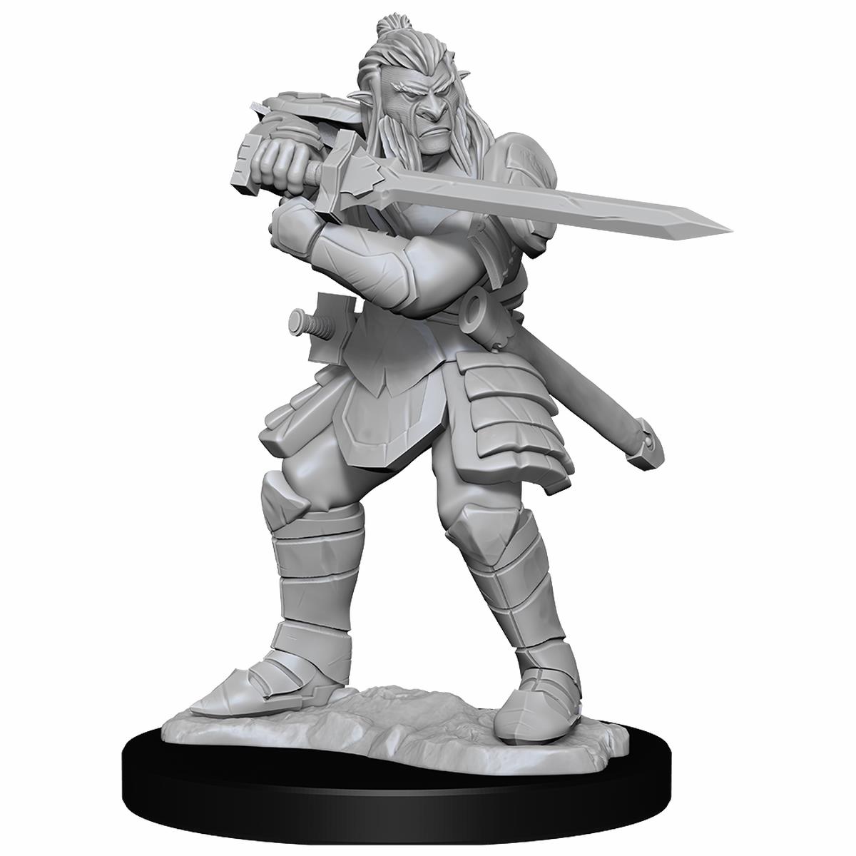 DD Nolzurs Marvelous Miniatures - Hobgoblin Fighter Male Hobgoblin Wizard Female