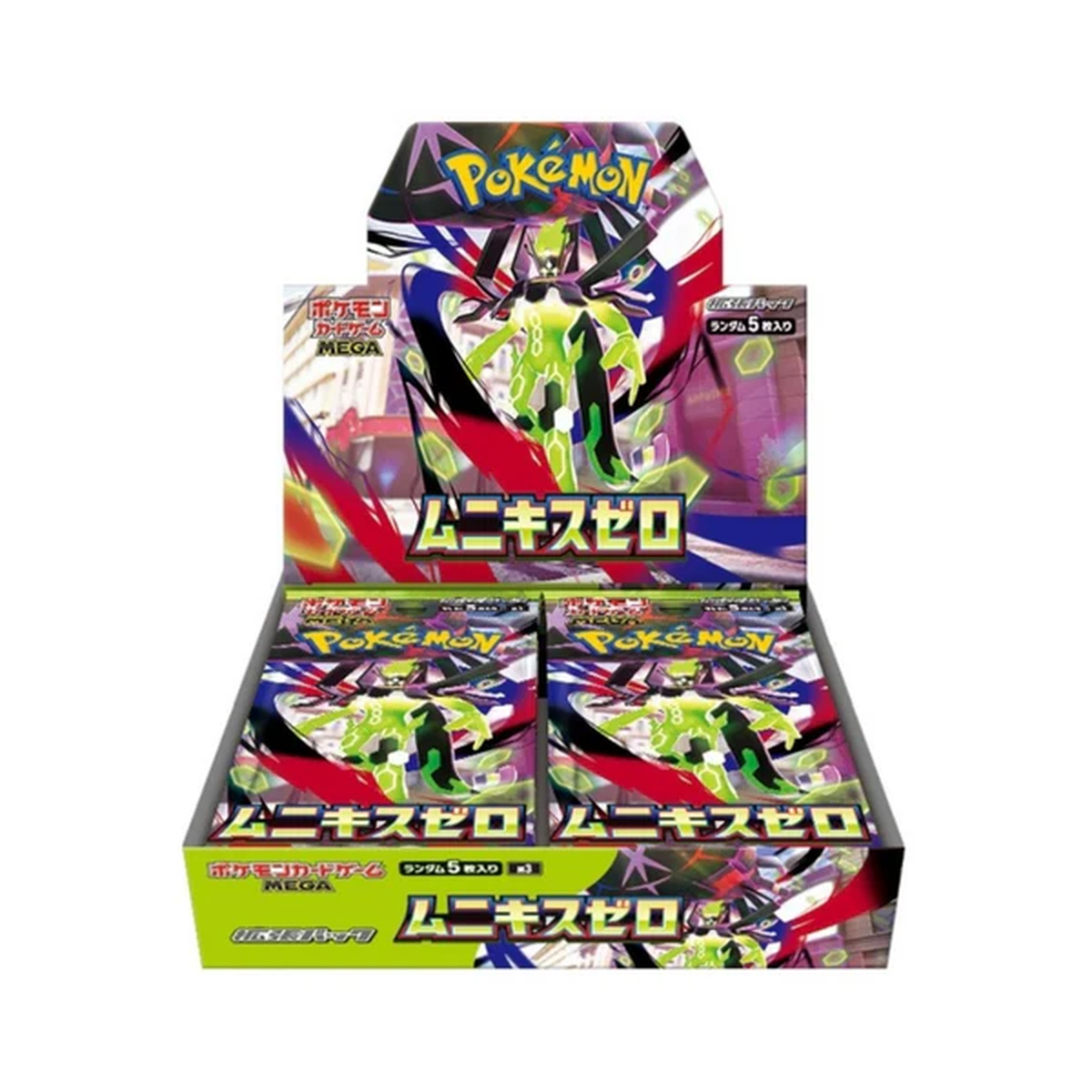 Pokemon Munikis Zero M3 Booster Box - Mega Series Japanese TCG - Nihil Zero