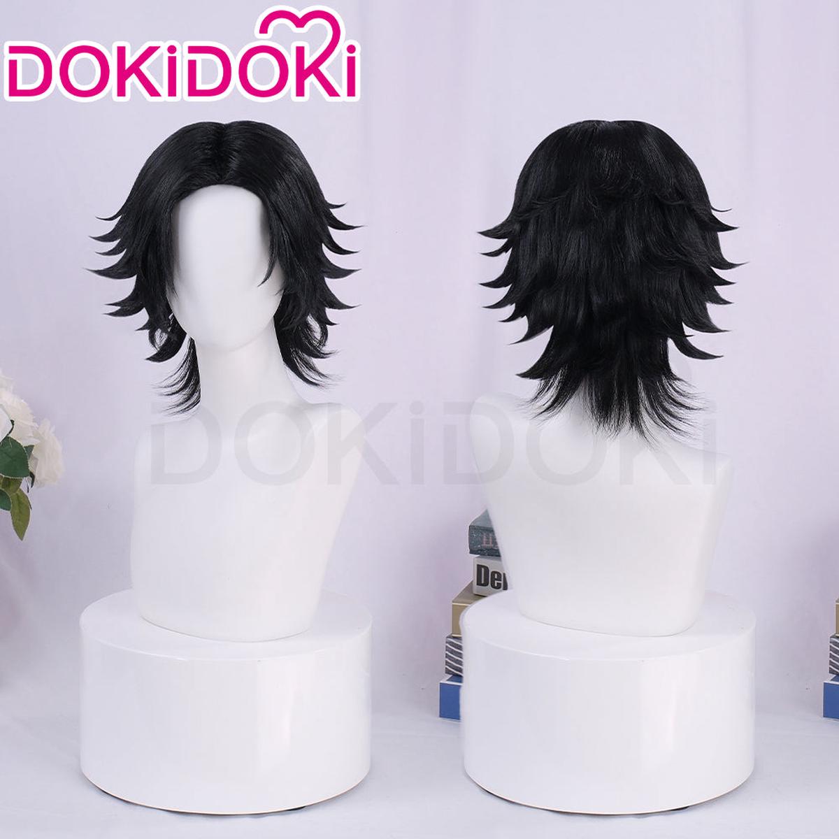 Ready For ShipDokiDoki Anime Cosplay Wig Short Black Hair