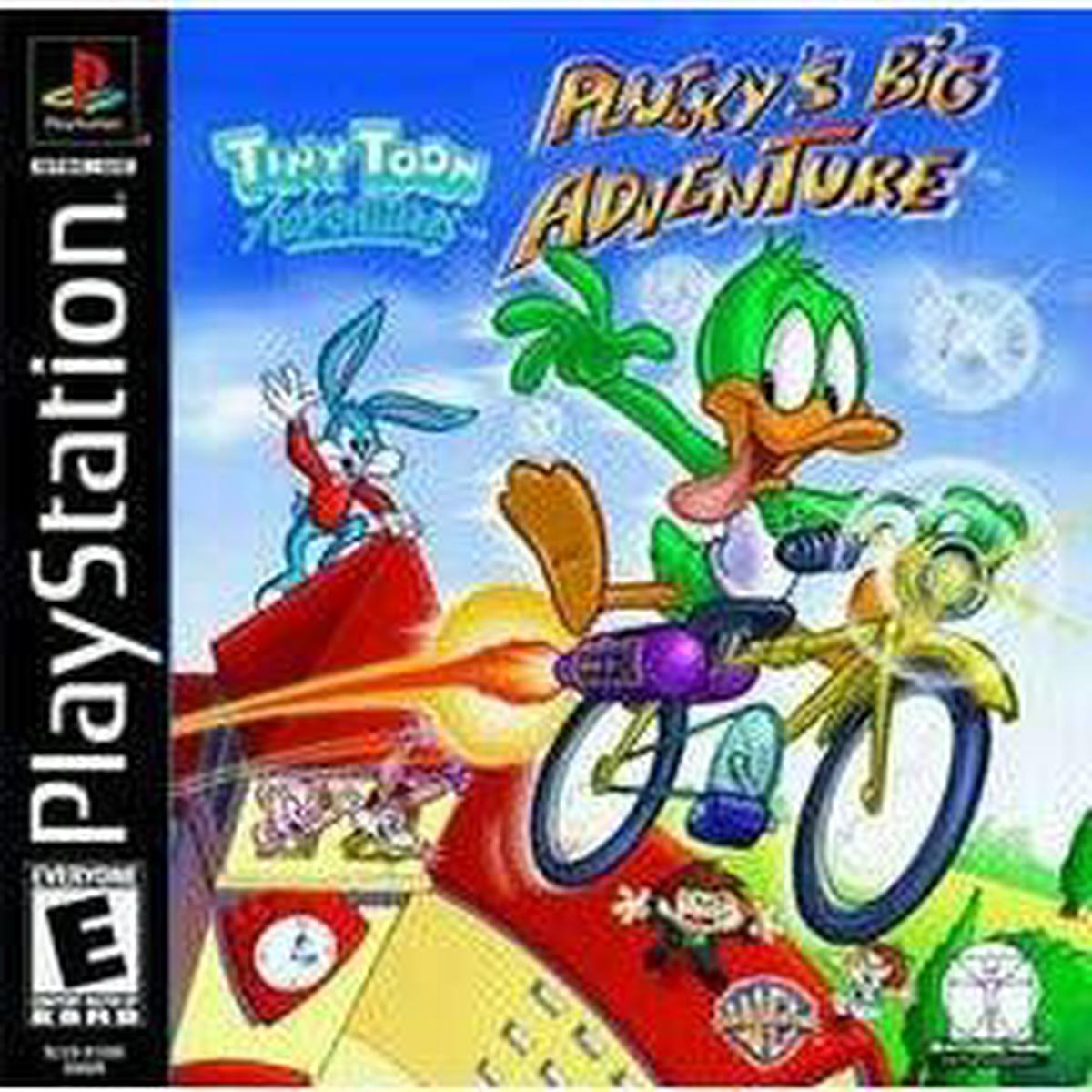 Tiny Toon Adventures Pluckys Big Adventure - PlayStation (LOOSE)